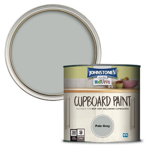 Johnstone's Johnstone's - Upcycling Cupboard Paint - Pale Grey - 750ml 1