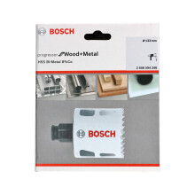 BOSCH Bi-Metal Hole Saw (for Wood and Metals, 8% Cobalt Alloy, Progressive Tooth Design, Ø 133 mm, Accessory Drills)
