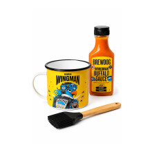 BrewDog 'Wingman' Mug Basting Brush and Sauce Gift Set