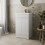 Artis Flat Pack Gloss White Free Standing Vanity Unit & Basin - Doors 500mm 2