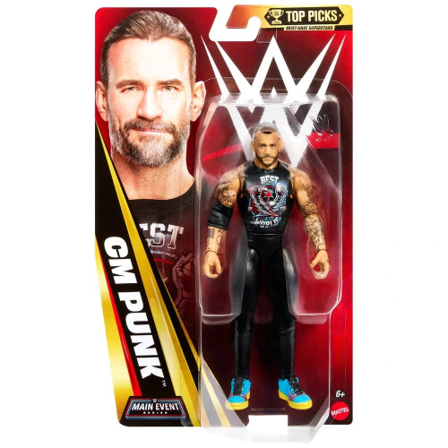 WWE WWE Main Event Top Picks CM Punk Action Figure 2