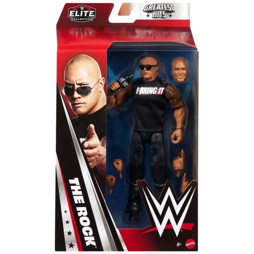 WWE WWE Elite Greatest Hits The Rock Action Figure 2