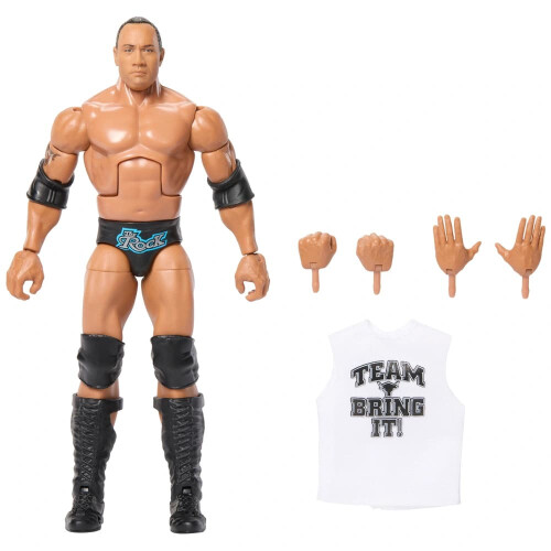 WWE WWE Elite Greatest Hits The Rock Action Figure