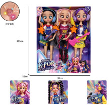 (6) Dreameez Kpop Diva Squad Huntrix Girl Group Dolls, K-Pop Pretend Play Toy Set for Kids