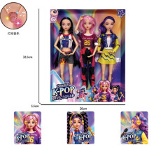 (1) Dreameez Kpop Diva Squad Huntrix Girl Group Dolls, K-Pop Pretend Play Toy Set for Kids