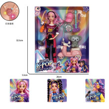 (7) Dreameez Kpop Diva Squad Huntrix Girl Group Dolls, K-Pop Pretend Play Toy Set for Kids