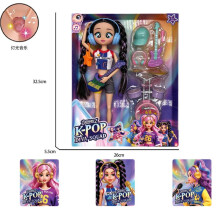 (12) Dreameez Kpop Diva Squad Huntrix Girl Group Dolls, K-Pop Pretend Play Toy Set for Kids