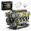 (2) DIY Mechanical Engine Model Building Kit, STEM Toy for Boys, Educational Assembly Engine Bricks 1