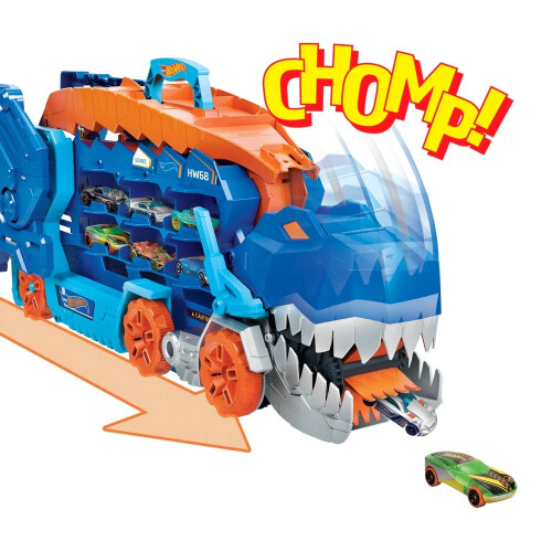 Hot Wheels Hot Wheels City Ultimate T-Rex Transporter Set 2