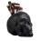 Halloween Skull Makeup Brush Holder Pen Organizer Creative Home Decor Room Display 2
