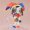 Q Version The Amazing Digital Circus Pomni Clown Action Figure with Interchangeable Faces, PVC Model 3