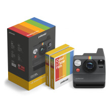 Polaroid - Now Gen 3 - Instant Camera - Bundle Camera + Colour Film (16 Photos) Black (6560)