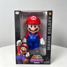 (1) Super Mario Bros Action Figure Set, Poseable Mario & Luigi Collectible Statue, Anime PVC Model Toy for Desk Decor & Gift