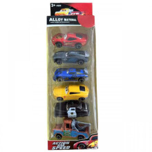 (2) Cars Alloy Racers Sheriff McQueen Mater Diecast Model Cars, Sliding Toy Car Ornaments