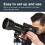Celestron Celestron 21035 Travel Scope 70 Portable Refractor Telescope Kit with Backpack, Black 2
