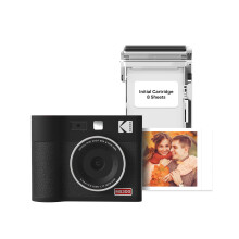KODAK Mini Shot 3 ERA 3x3 Instant Camera, Photo Printer, 8 Sheets, Black