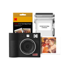 KODAK Mini Shot 3 ERA 3x3 Instant Camera, Photo Printer, 38 Sheet, Black