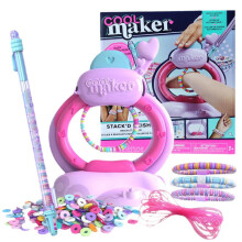 Weave Bracelet Maker Kit, DIY Friendship Bracelet Knitting Machine, Arts and Crafts Toy for Girls, Birthday Gift