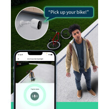 Arlo Essential Security Camera Outdoor, 1080p HD, Wireless CCTV, 3 Cam Kit, No Hub Needed, Colour Night Vision, 2-Way Audio, 6-Month Battery, Free Tri