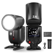 NEEWER Z2PRO-F 2.4G TTL Round Head Flash Speedlite Compatible with Fujifilm, Wireless Compatible with Godox, 76Ws 1/8000s HSS, Upgraded UI, TTL/M TCM