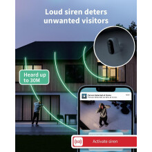 Arlo Home Security Starter Kit (Outdoor Camera x2, Video Doorbell), Wireless, Full HD, Night Vision, Light, Motion Sensor, Siren, 2-Way Audio, Smart H