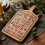 Homescapes Mango Wood Christmas Serving Board, Letter to Santa 2