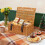 Wickerfield Honey Wicker Gift Hamper Baskets - Set of 3 5