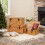 Wickerfield Honey Wicker Gift Hamper Baskets - Set of 3 6