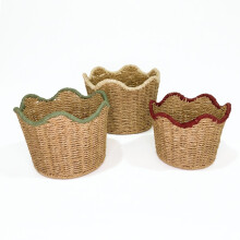 Flower Storage Baskets, Pack of 3