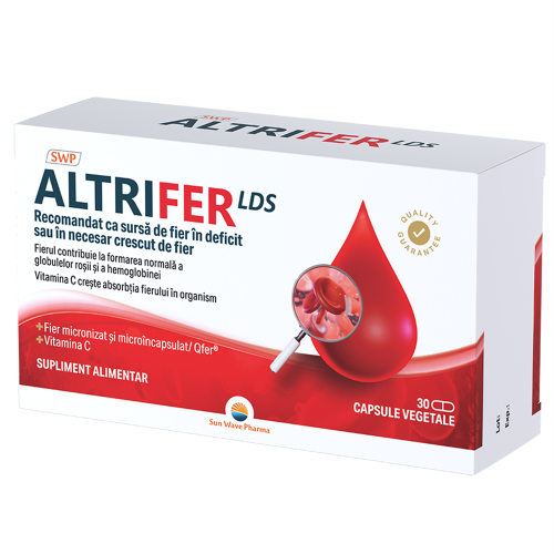 Altrifer LDS forte 30 caps micronized form of iron