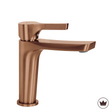 Bathroom Faucet Premium Rea Maxim Brush Copper Low