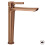 Bathroom Faucet Premium Rea Maxim Brush Copper High 1