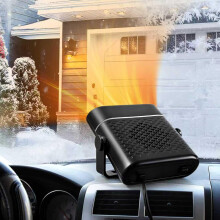 WAMHEET Car Heater 12V, ???? Portable Car Heater, Plugs into Cigarette Lighter, 2-Mode Heating Fan, Windscreen Heater, Defroster &