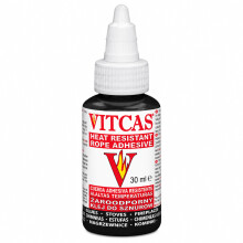 VITCAS 30 ml Heat Resistant Black Rope Sealant - Easy Application - Securing Thermal Rope - Ceramic Fiber Seal - Easily sets - Up to 1000 degree Cels