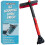 Ice Scraper for Car Windscreen with Snow Brush, 28" Telescopic Handle 1