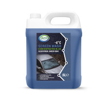 Screenwash 5 Litre - Screen Wash for Cars, Windscreen - Concentrate & Effective to -4C - Car Screen Washer Fluid & Windscreen Cleaner.