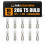 Tek Automotive 286 Bulb 12V 1.2W T5 Bulb Dashboard Bulbs - 10 Pack 1