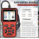 OBD2 V500 Diagnostic Scanner, Check Engine Light Code Scanner Tool with Reset, DTC, Data Stream, I/M Readiness, Car & Truck Scan Tool for All Vehicles 5