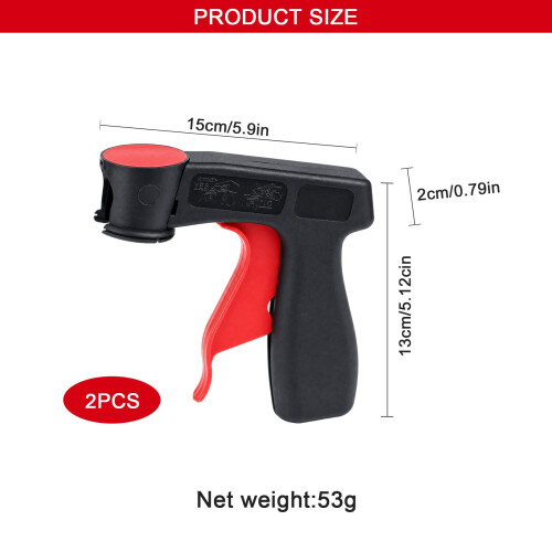 2 Pcs Aerosol Spray Can Trigger Handle, Spray Can Trigger Grip Handle 1