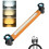 Work Light Bar 3000LM Bright Rechargeable Portable Underhood Light Orange 1