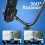 Mpow NEW Universal 360 in Car Phone Holder Windscreen Dashboard Mount iPhone Android 5