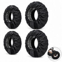 4-Pack Universal Wheel Covers, Anti-Scratch Oxford Cloth Tire Guards