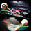 Work Light Bar 3000LM Bright Rechargeable Portable Underhood Light Orange 4
