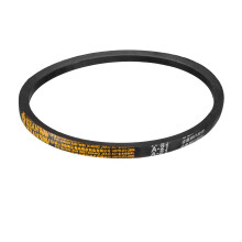 sourcing map A21 Drive V-Belts 21" Inner Length 13mm Width 8mm Thick JIS Standard A-Section Rubber Drive Transmission Belt