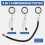 DASBET 8PCS Petrol Engine Cylinder Compression Tester Kit 3