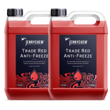 Ready to Use Red Antifreeze Coolant – Jennychem Long-Life Engine Coolant with OAT Technology | Protects Against Freezing, Overheating & Corrosion (2