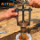 KATSU Tools Two Jaw Gear Bearing Puller Extractor Ultra Thin Claws 4" 100mm 4