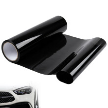 Car Headlight Tint Film,30cm x 120cm Headlight Tint,Waterproof UV Resistant Vinyl Wrap Film,Car Light Tint Film Self Adhesive,Durable Protective Stic