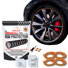 Rimblades Original Orange Alloy Wheel Protectors - 9 Colour Options