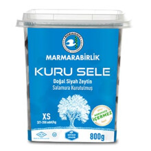 MARMARABIRLIK - Kuru Sele - Natural Dried Black Olives XS 800g